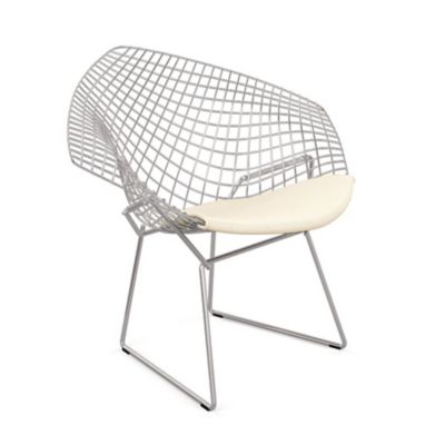 Diamond Lounge Chair with Seat Cushion