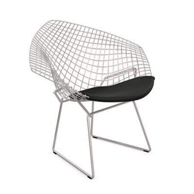 Diamond Lounge Chair with Seat Cushion
