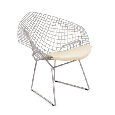 Diamond Lounge Chair with Seat Cushion