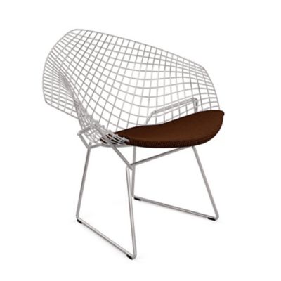 Diamond Lounge Chair with Seat Cushion