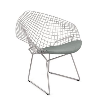 Diamond Lounge Chair with Seat Cushion