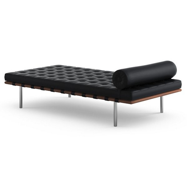 Barcelona Couch with Straps in Matching Leather