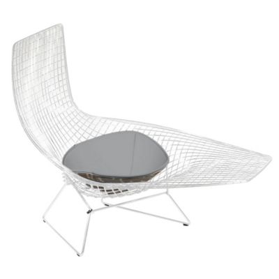 Bertoia Asymmetric Chaise with Seat Cushion