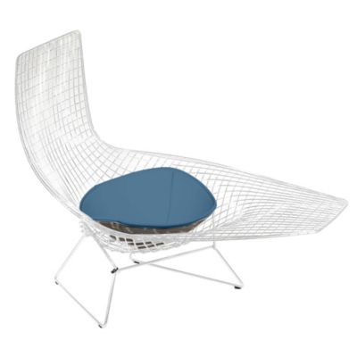 Bertoia Asymmetric Chaise with Seat Cushion