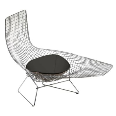 Bertoia Asymmetric Chaise with Seat Cushion