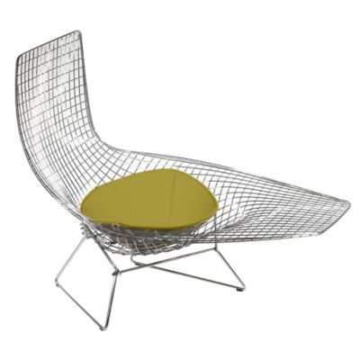 Bertoia Asymmetric Chaise with Seat Cushion