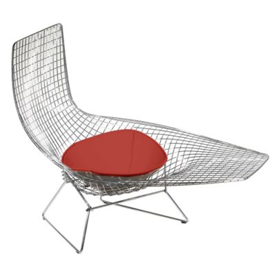 Bertoia Asymmetric Chaise with Seat Cushion