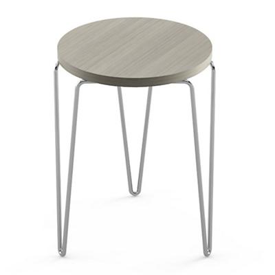 Florence Knoll Hairpin Wood Stacking Table