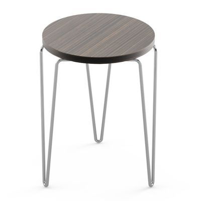 Florence Knoll Hairpin Wood Stacking Table