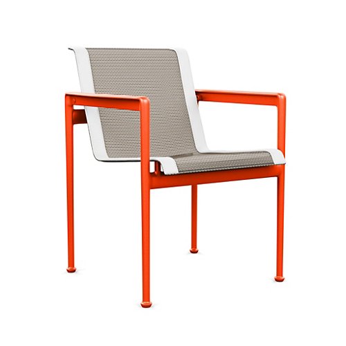 1966 Collection Dining Chair with Arms (White) - OPEN BOX