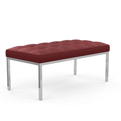 Florence Knoll Relaxed Two-Seat Bench