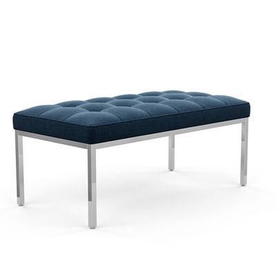 Florence Knoll Relaxed Two-Seat Bench