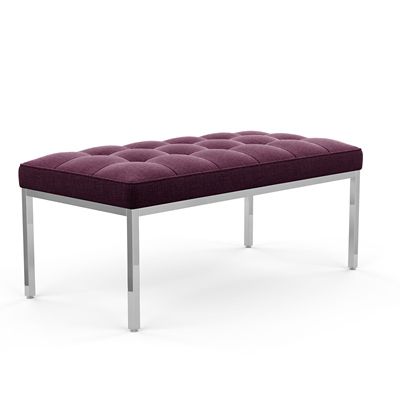 Florence Knoll Relaxed Two-Seat Bench