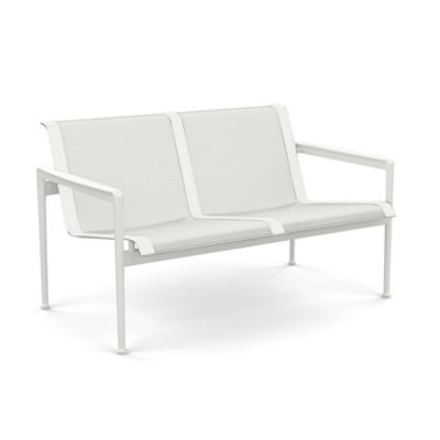 1966 Collection Outdoor Twin Seat Lounge Chair with Arms