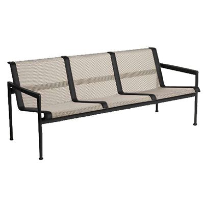 1966 Collection Outdoor Three Seat Lounge Chair with Arms