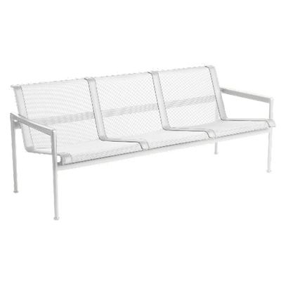 1966 Collection Outdoor Three Seat Lounge Chair with Arms