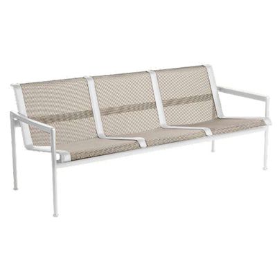 1966 Collection Outdoor Three Seat Lounge Chair with Arms
