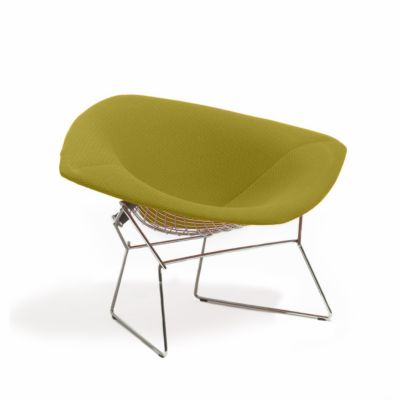 Large Diamond Lounge Chair, Fully Upholstered