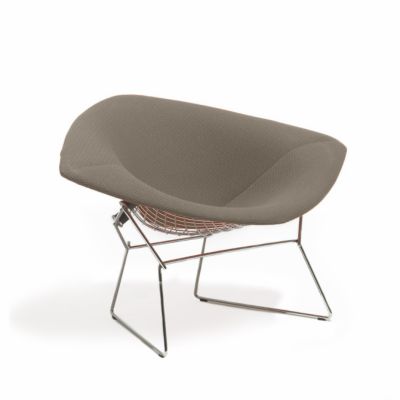 Large Diamond Lounge Chair, Fully Upholstered