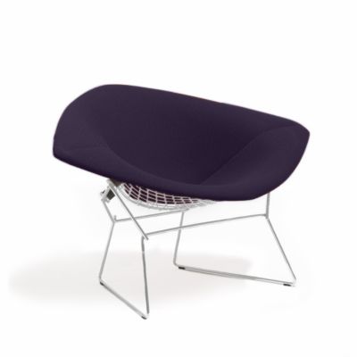 Large Diamond Lounge Chair, Fully Upholstered