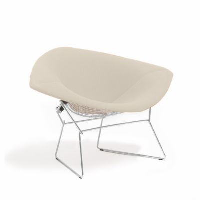 Large Diamond Lounge Chair, Fully Upholstered