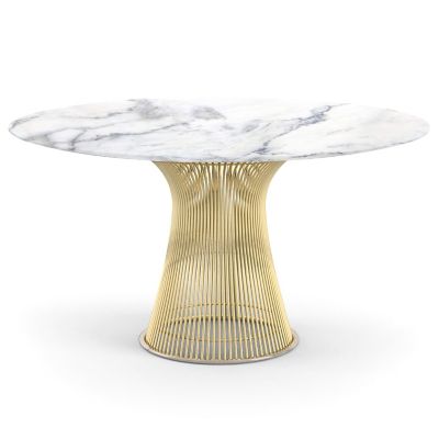 Platner Dining Table in Gold