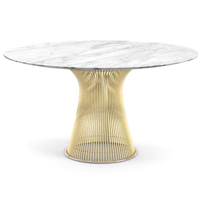 Platner Dining Table in Gold