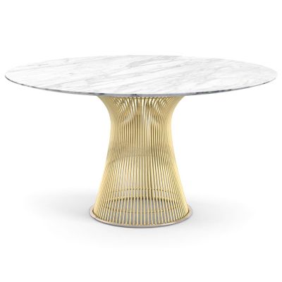 Platner Dining Table in Gold
