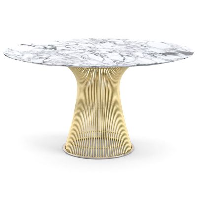 Platner Dining Table in Gold