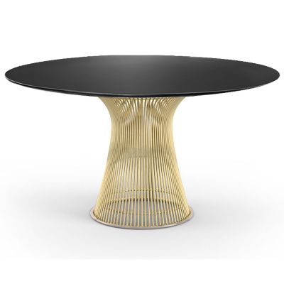 Platner Dining Table in Gold