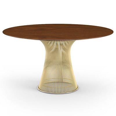 Platner Dining Table in Gold
