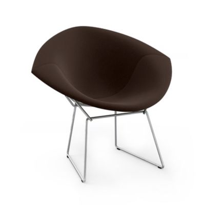 Bertoia Two-Tone Diamond Chair, Fully Upholstered