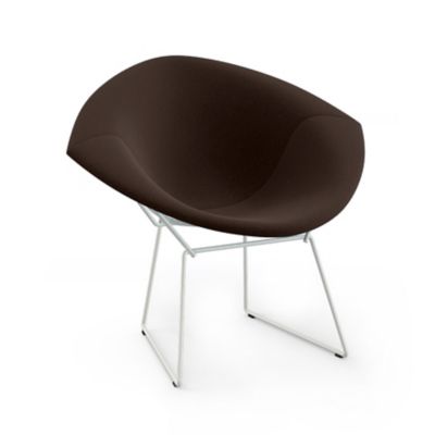 Bertoia Two-Tone Diamond Chair, Fully Upholstered