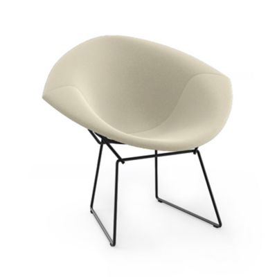 Bertoia Two-Tone Diamond Chair, Fully Upholstered