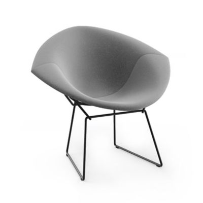 Bertoia Two-Tone Diamond Chair, Fully Upholstered