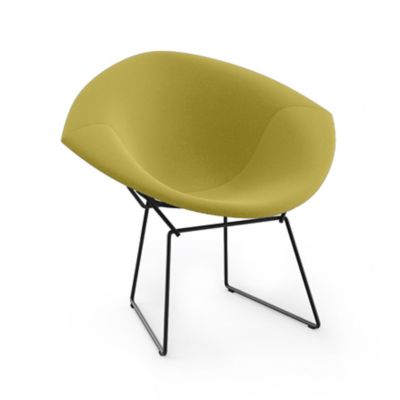 Bertoia Two-Tone Diamond Chair, Fully Upholstered
