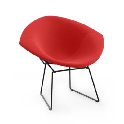 Bertoia Two-Tone Diamond Chair, Fully Upholstered