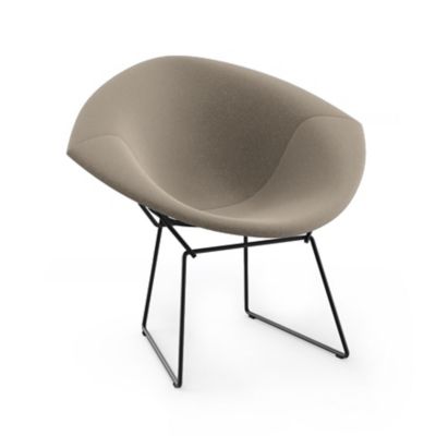 Bertoia Two-Tone Diamond Chair, Fully Upholstered
