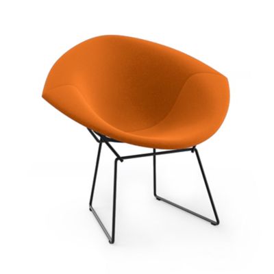 Bertoia Two-Tone Diamond Chair, Fully Upholstered