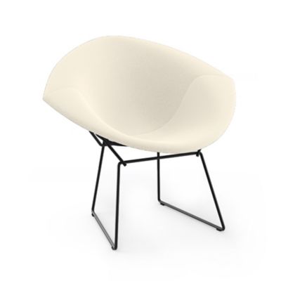 Bertoia Two-Tone Diamond Chair, Fully Upholstered