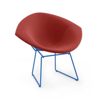Bertoia Two-Tone Diamond Chair, Fully Upholstered