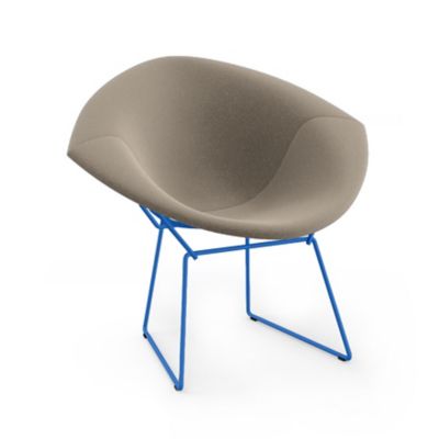 Bertoia Two-Tone Diamond Chair, Fully Upholstered