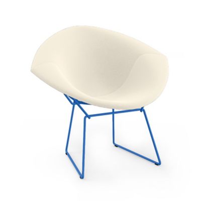 Bertoia Two-Tone Diamond Chair, Fully Upholstered