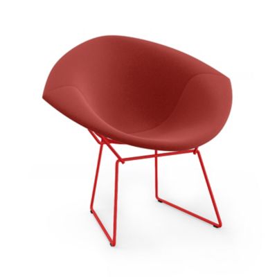 Bertoia Two-Tone Diamond Chair, Fully Upholstered