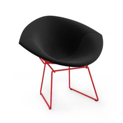Bertoia Two-Tone Diamond Chair, Fully Upholstered