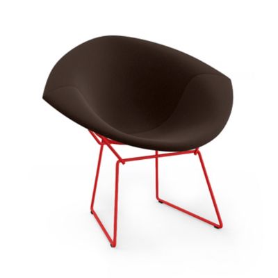 Bertoia Two-Tone Diamond Chair, Fully Upholstered