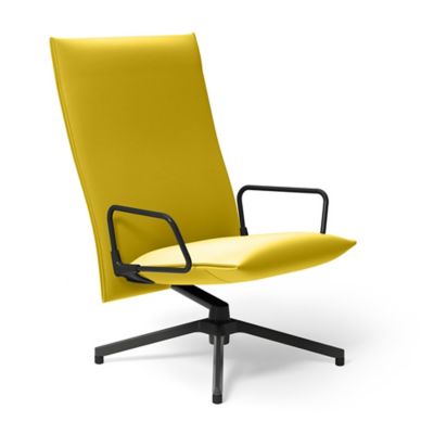 Pilot Swivel High Back Lounge, Loop Arms