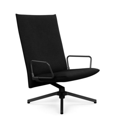 Pilot Swivel High Back Lounge, Loop Arms