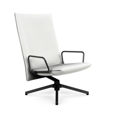 Pilot Swivel High Back Lounge, Loop Arms