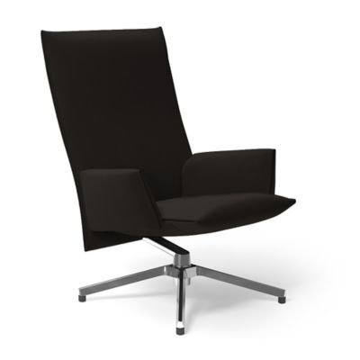 Pilot Swivel High Back Lounge, Upholstered Arms